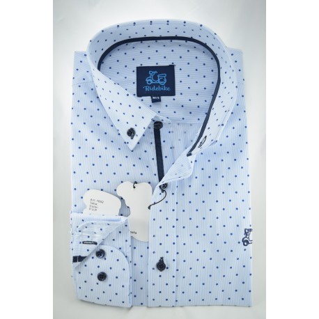 CAMISA RAYAS ESTAMPADA 1652A