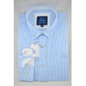 CAMISA RAYAS ESTAMPADA 1680C