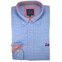 CAMISA CUADRO VICHY 0723C