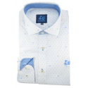 CAMISA ESTAMPADA CUELLO ITALIANO 1663L