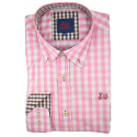 CAMISA CUADRO ROSA 11038C