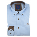 CAMISA FIL A FIL CON CODERA 11563B