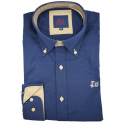 CAMISA FIL A FIL CON CODERA 11565C