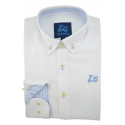 Camisa Oxford Blanco 1771A