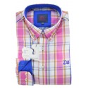 CAMISA CUADROS 21027B