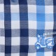 Camisa de Cuadros Azules 1835B