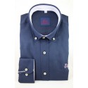 Camisa Oxford Marino 999B