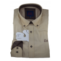 CAMISA FIL A FIL CON CODERA 11561B