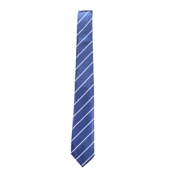 Corbata Azul Rayas