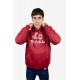 Sudadera con cremallera y capucha