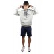 Sudadera con cremallera y capucha