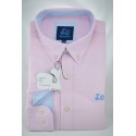 CAMISA OXFORD ROSA 1608B